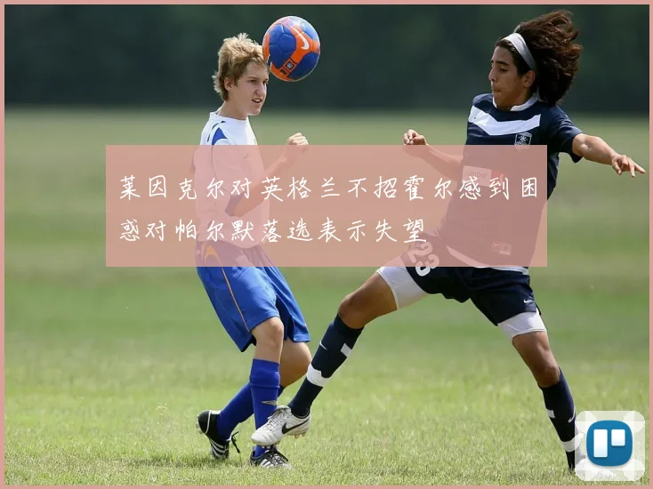 莱因克尔对英格兰不招霍尔感到困惑对帕尔默落选表示失望